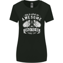 Awesome Dad to Be Looks New Dad Daddy Womens Wider Cut T-Shirt Black