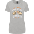 Awesome Teacher Looks Like Teaching Funny Womens Wider Cut T-Shirt Sports Grey