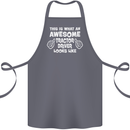 Awesome Tractor Driver Farmer Farming Cotton Apron 100% Organic Steel