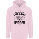 Awesome Vet Looks Like Veterinarian Childrens Kids Hoodie Light Pink