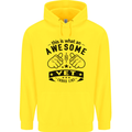Awesome Vet Looks Like Veterinarian Childrens Kids Hoodie Yellow