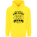 Awesome Vet Looks Like Veterinarian Childrens Kids Hoodie Yellow