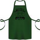 Awesome Vet Looks Like Veterinarian Cotton Apron 100% Organic Forest Green