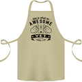 Awesome Vet Looks Like Veterinarian Cotton Apron 100% Organic Khaki