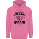Awesome Vet Looks Like Veterinarian Mens 80% Cotton Hoodie Azelea