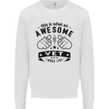 Awesome Vet Looks Like Veterinarian Mens Sweatshirt Jumper White
