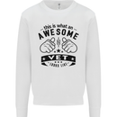 Awesome Vet Looks Like Veterinarian Mens Sweatshirt Jumper White