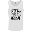 Awesome Vet Looks Like Veterinarian Mens Vest Tank Top White