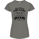 Awesome Vet Looks Like Veterinarian Womens Petite Cut T-Shirt Charcoal