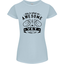 Awesome Vet Looks Like Veterinarian Womens Petite Cut T-Shirt Light Blue