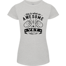 Awesome Vet Looks Like Veterinarian Womens Petite Cut T-Shirt Sports Grey