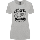 Awesome Vet Looks Like Veterinarian Womens Wider Cut T-Shirt Sports Grey