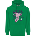 Axoloti Anatomy Childrens Kids Hoodie Irish Green