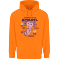 Axoloti Anatomy Childrens Kids Hoodie Orange