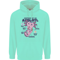 Axoloti Anatomy Childrens Kids Hoodie Peppermint