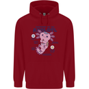 Axoloti Anatomy Childrens Kids Hoodie Red