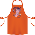 Axoloti Anatomy Cotton Apron 100% Organic Orange