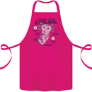 Axoloti Anatomy Cotton Apron 100% Organic Pink