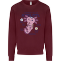 Axoloti Anatomy Kids Sweatshirt Jumper Maroon
