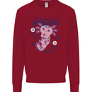 Axoloti Anatomy Kids Sweatshirt Jumper Red