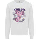 Axoloti Anatomy Kids Sweatshirt Jumper White