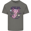 Axoloti Anatomy Kids T-Shirt Childrens Charcoal