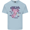 Axoloti Anatomy Kids T-Shirt Childrens Light Blue