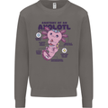 Axoloti Anatomy Mens Sweatshirt Jumper Charcoal