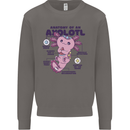 Axoloti Anatomy Mens Sweatshirt Jumper Charcoal