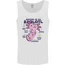 Axoloti Anatomy Mens Vest Tank Top White