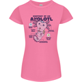 Axoloti Anatomy Womens Petite Cut T-Shirt Azalea