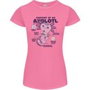 Axoloti Anatomy Womens Petite Cut T-Shirt Azalea