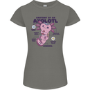 Axoloti Anatomy Womens Petite Cut T-Shirt Charcoal