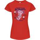 Axoloti Anatomy Womens Petite Cut T-Shirt Red