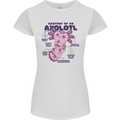 Axoloti Anatomy Womens Petite Cut T-Shirt White