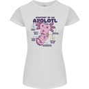 Axoloti Anatomy Womens Petite Cut T-Shirt White