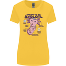 Axoloti Anatomy Womens Wider Cut T-Shirt Yellow