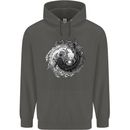 Axoloti Yin Yang Childrens Kids Hoodie Storm Grey