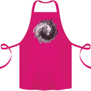 Axoloti Yin Yang Cotton Apron 100% Organic Pink