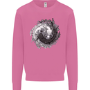 Axoloti Yin Yang Mens Sweatshirt Jumper Azalea