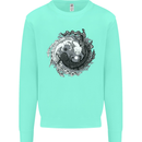 Axoloti Yin Yang Mens Sweatshirt Jumper Peppermint