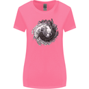 Axoloti Yin Yang Womens Wider Cut T-Shirt Azalea
