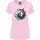 Axoloti Yin Yang Womens Wider Cut T-Shirt Light Pink