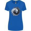 Axoloti Yin Yang Womens Wider Cut T-Shirt Royal Blue