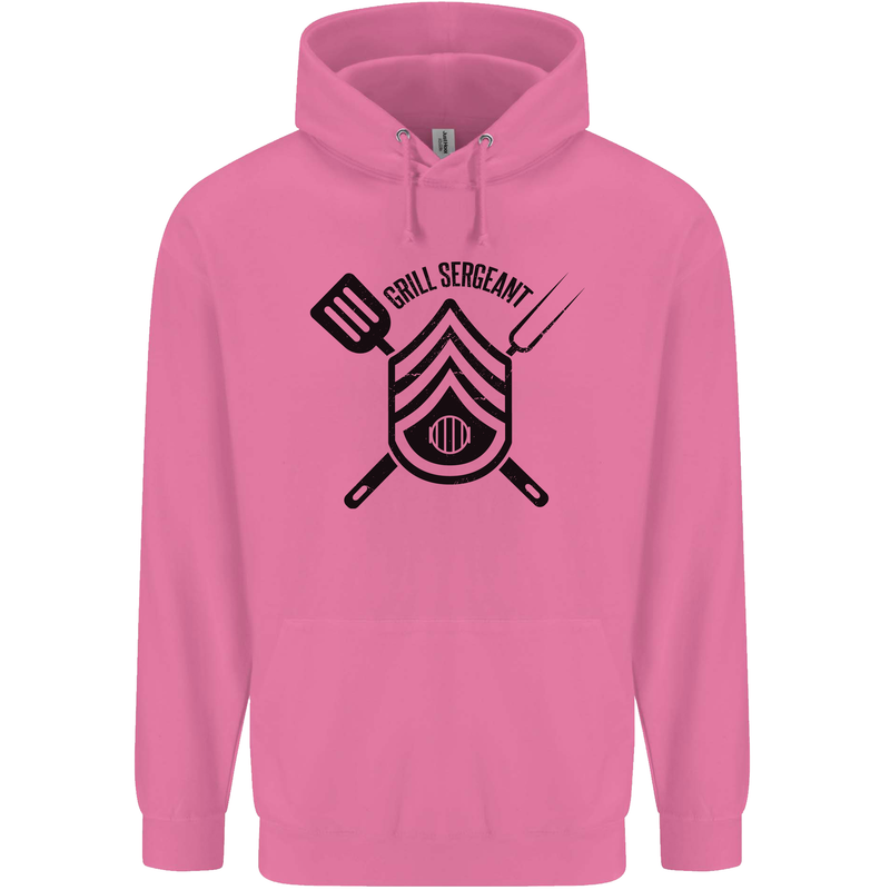 BBQ Grill Sergeant Chef Cook Food Funny Childrens Kids Hoodie Azalea
