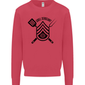 BBQ Grill Sergeant Chef Cook Food Funny Mens Sweatshirt Jumper Heliconia