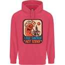 BBQ Smokin Hot Today Funny Grill Childrens Kids Hoodie Heliconia