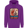 BBQ Smokin Hot Today Funny Grill Childrens Kids Hoodie Purple