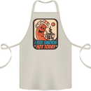 BBQ Smokin Hot Today Funny Grill Cotton Apron 100% Organic Natural