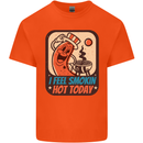 BBQ Smokin Hot Today Funny Grill Kids T-Shirt Childrens Orange